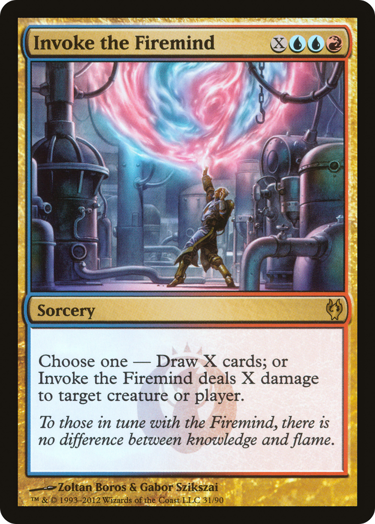 Invoke the Firemind [Duel Decks: Izzet vs. Golgari]-1