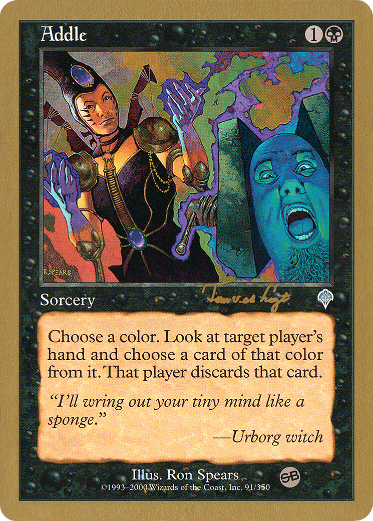 Addle - 2001 Tom van de Logt (INV) (SB) (WCD-) - World Championship Decks 2001-1