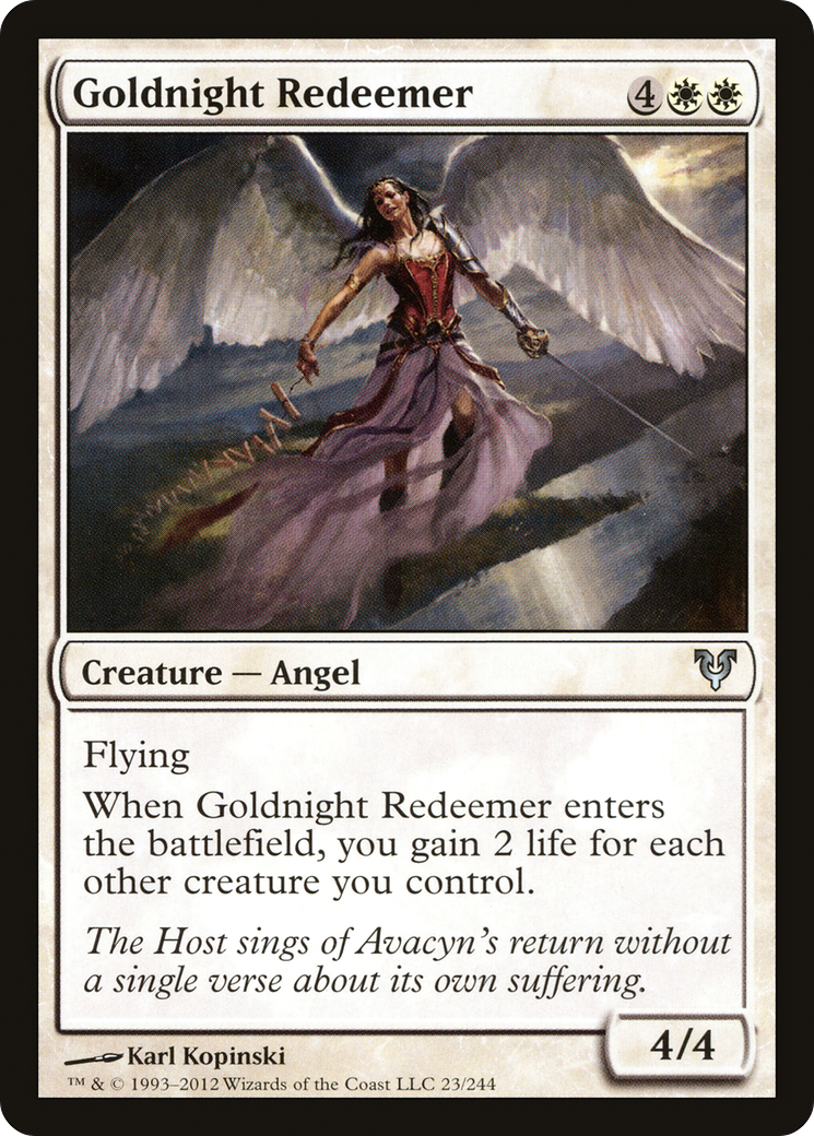 Goldnight Redeemer [Avacyn Restored]-1