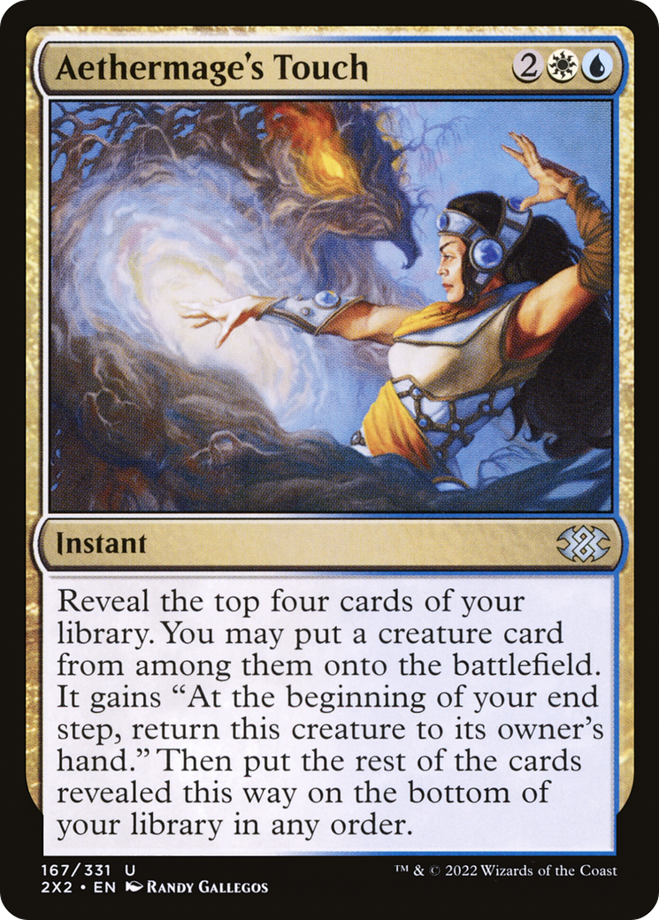 Aethermage's Touch [Double Masters 2022]-1