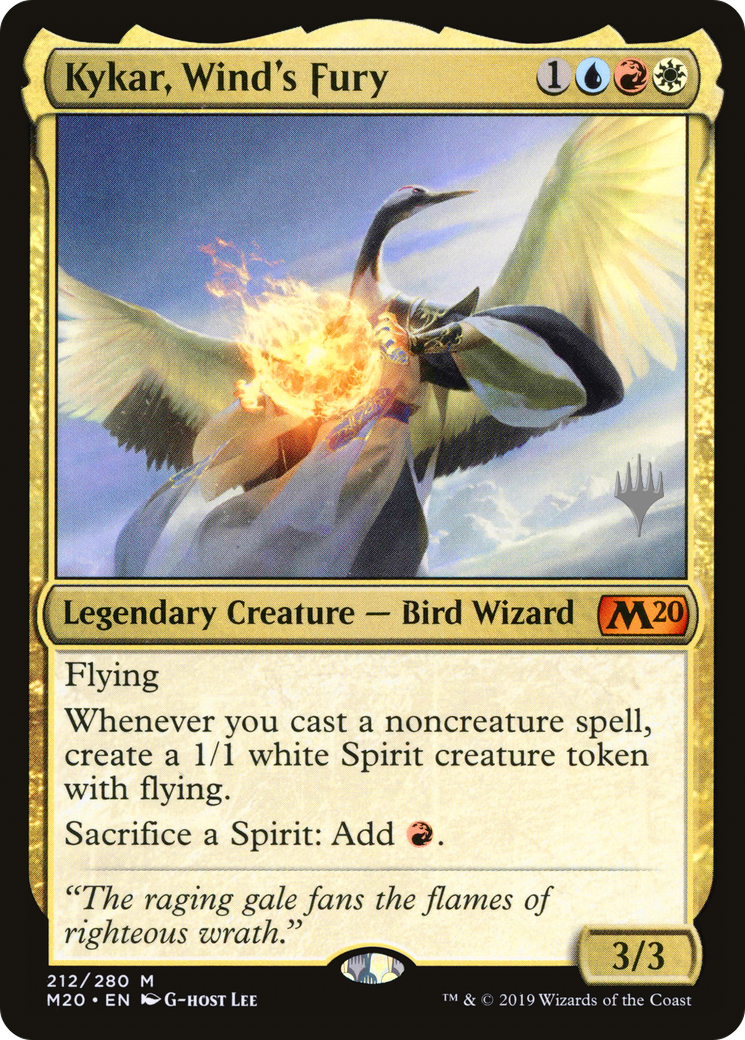 Kykar, Wind's Fury (Promo Pack) [Core Set 2020 Promos]-1