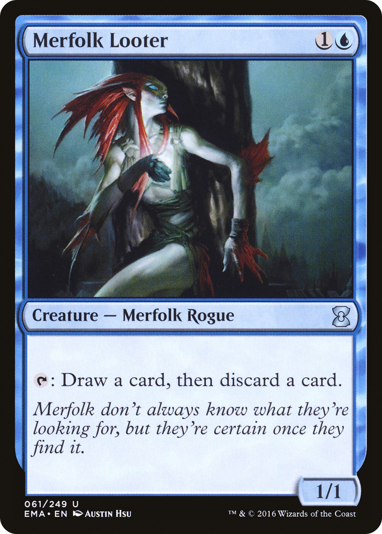 Merfolk Looter [Eternal Masters]-1