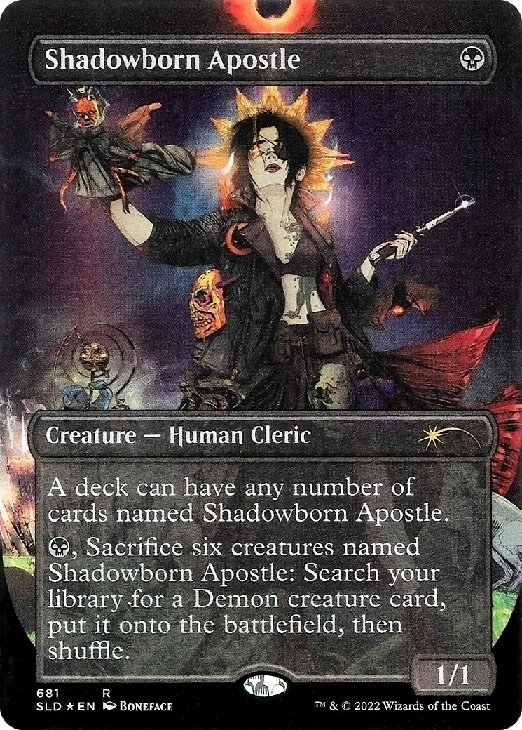 Shadowborn Apostle (681) (Borderless) [Secret Lair Drop Promos]-1