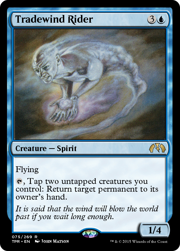 Tradewind Rider (TPR-075) - Tempest Remastered Foil-1