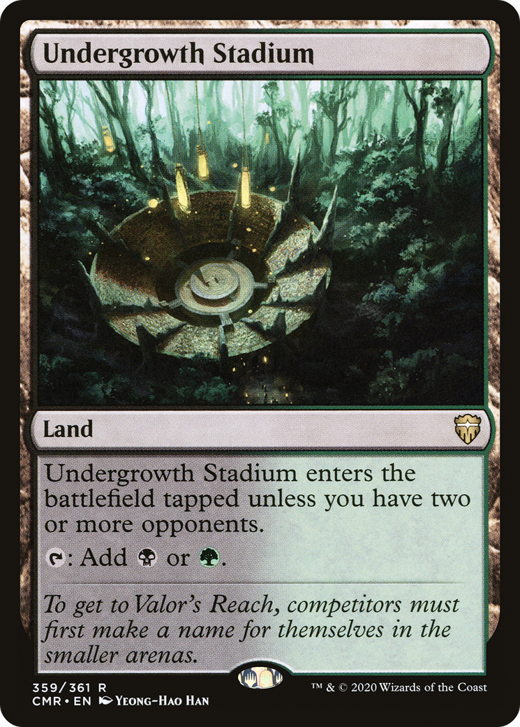 Undergrowth Stadium (CMR-359) - Commander Legends-1