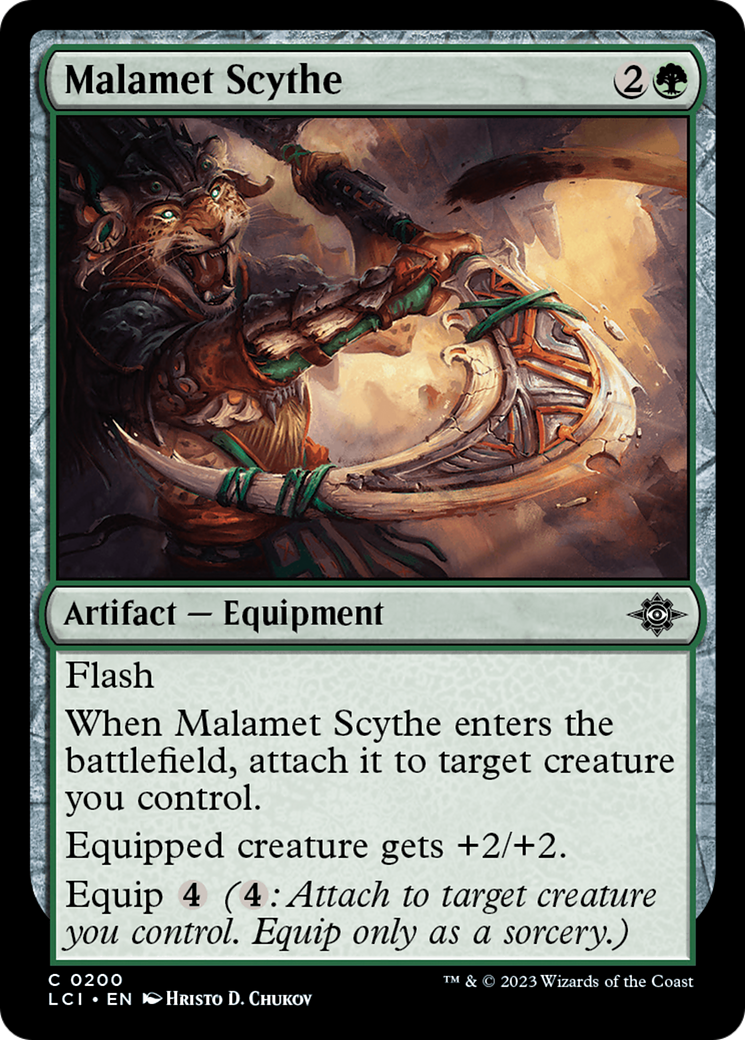 Malamet Scythe [The Lost Caverns of Ixalan]-1