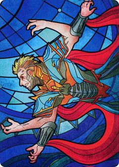 Ertai Resurrected // Ertai Resurrected (ADMU-070) - Dominaria United Art Series (Borderless) Foil-3