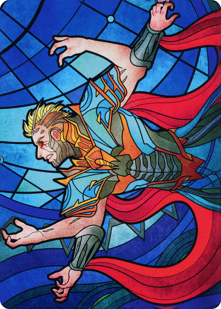 Ertai Resurrected // Ertai Resurrected (ADMU-070) - Dominaria United Art Series (Borderless) Foil-1