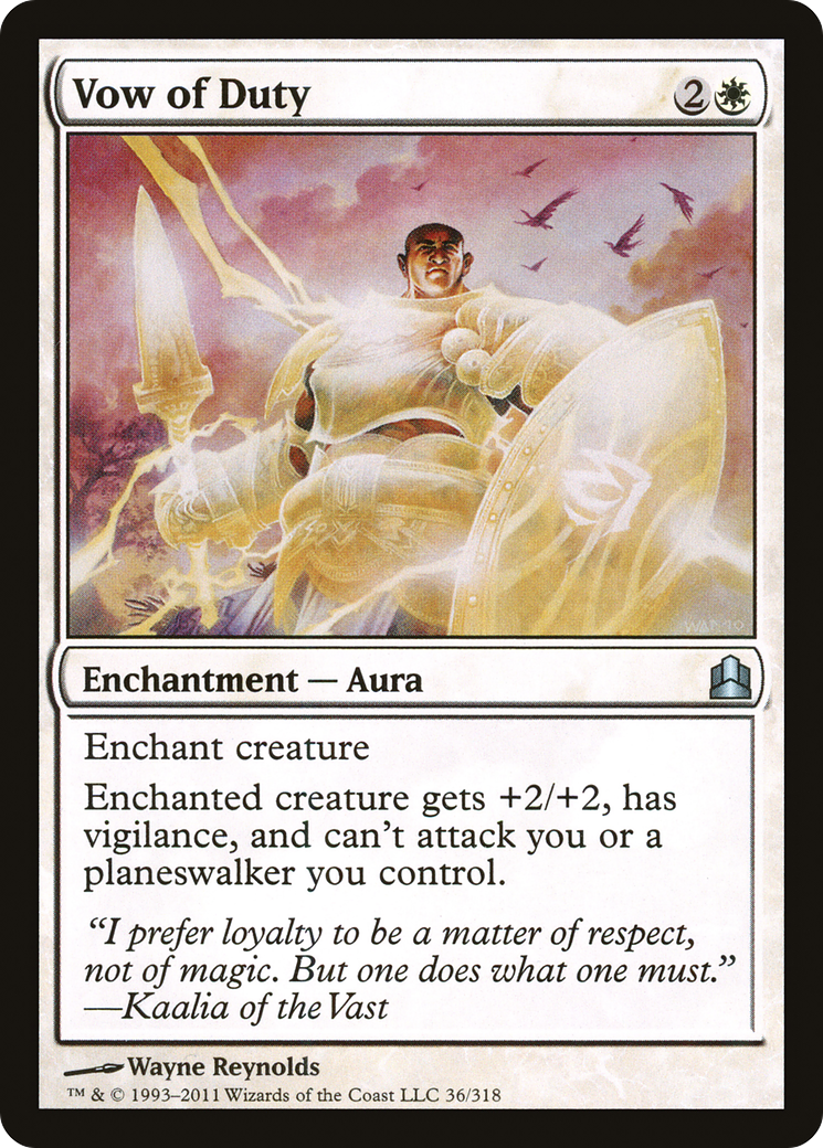 Vow of Duty (CMD-036) - Commander 2011-1