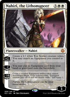 Nahiri, the Lithomancer (PZ1-009) - Legendary Cube Prize Pack-1