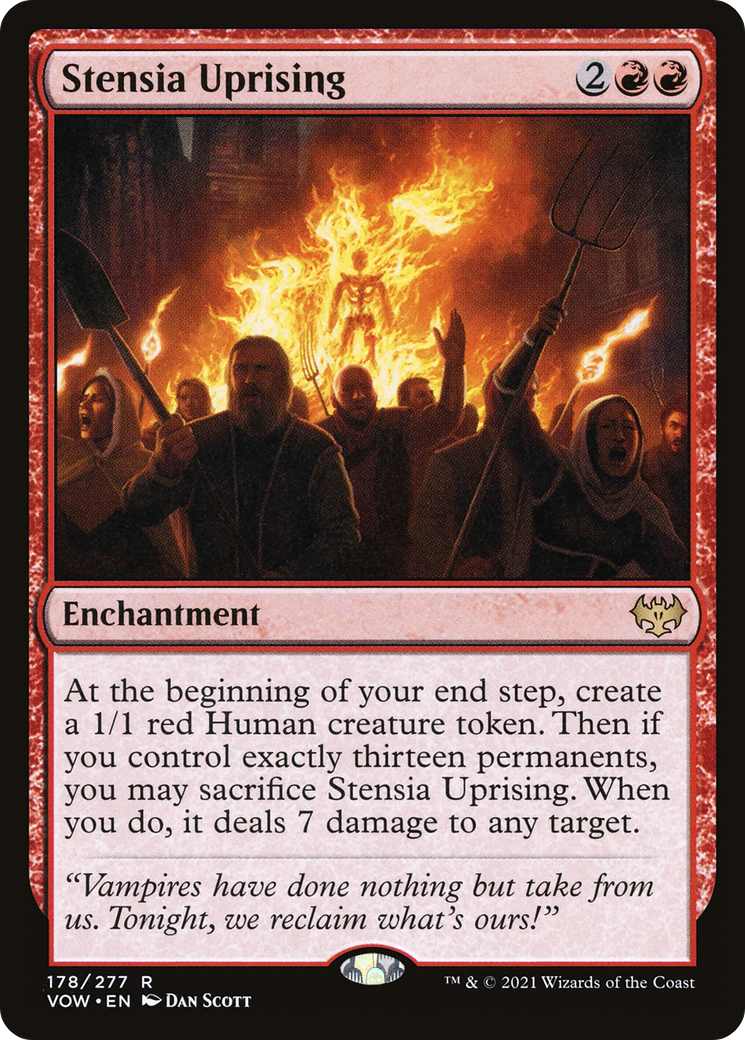 Stensia Uprising [Innistrad: Crimson Vow]-1