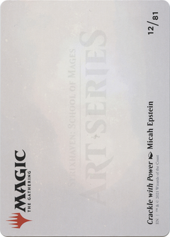 Crackle with Power // Crackle with Power (ASTX-012) - Strixhaven Art Series (Borderless)-2