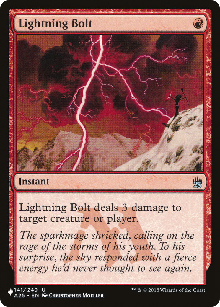 Lightning Bolt (141/249) [The List]-1