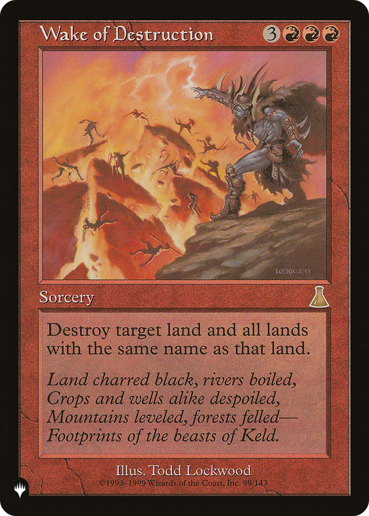 Wake of Destruction (LIST-99/143) - The List-1