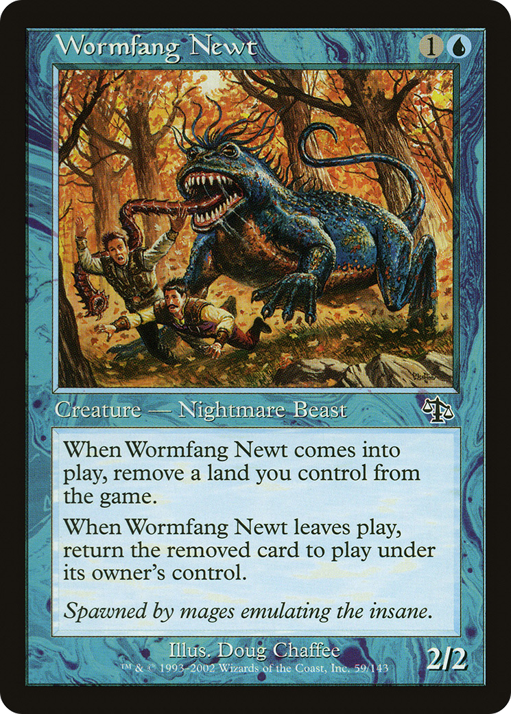 Wormfang Newt (JUD-059) - Judgment Foil-1