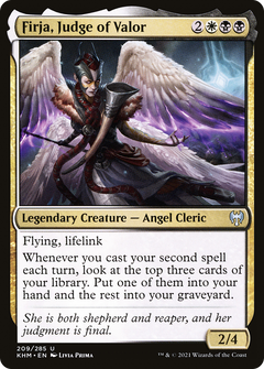 Firja, Judge of Valor [Kaldheim]-1