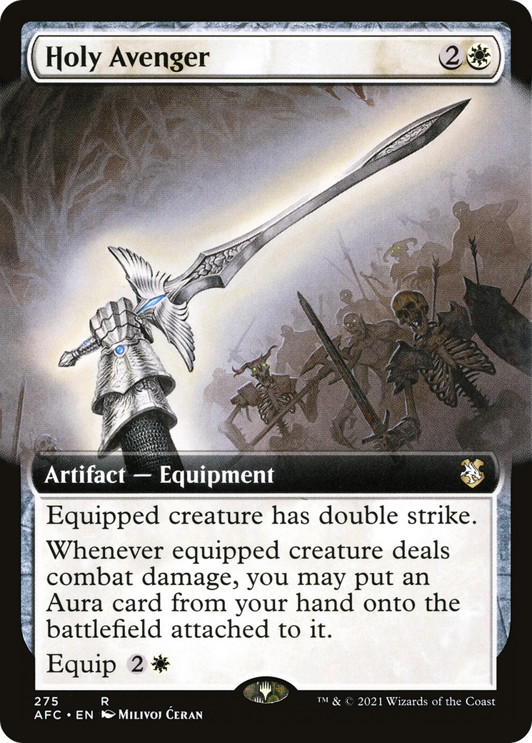 Holy Avenger (Extended Art) [Dungeons & Dragons: Adventures in the Forgotten Realms Commander]-1