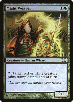 Might Weaver (10E-278★) - Tenth Edition Foil-1