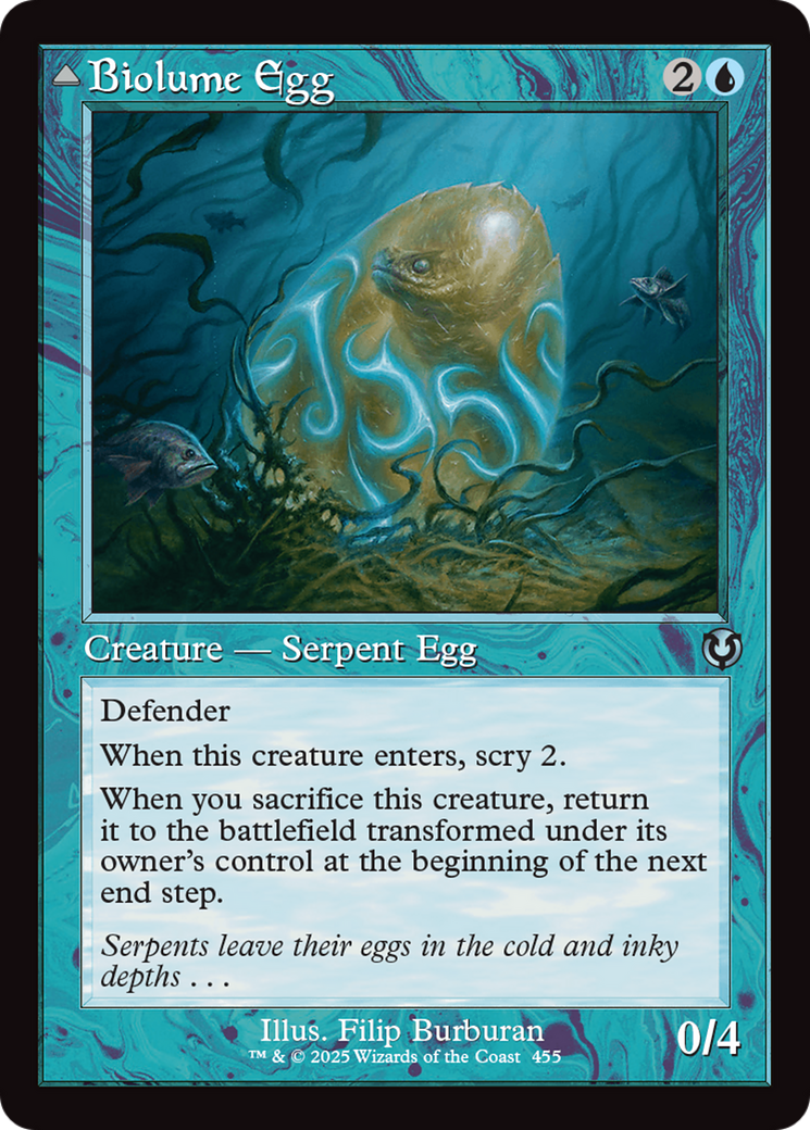 Biolume Egg // Biolume Serpent (Retro Frame) [Innistrad Remastered]-3