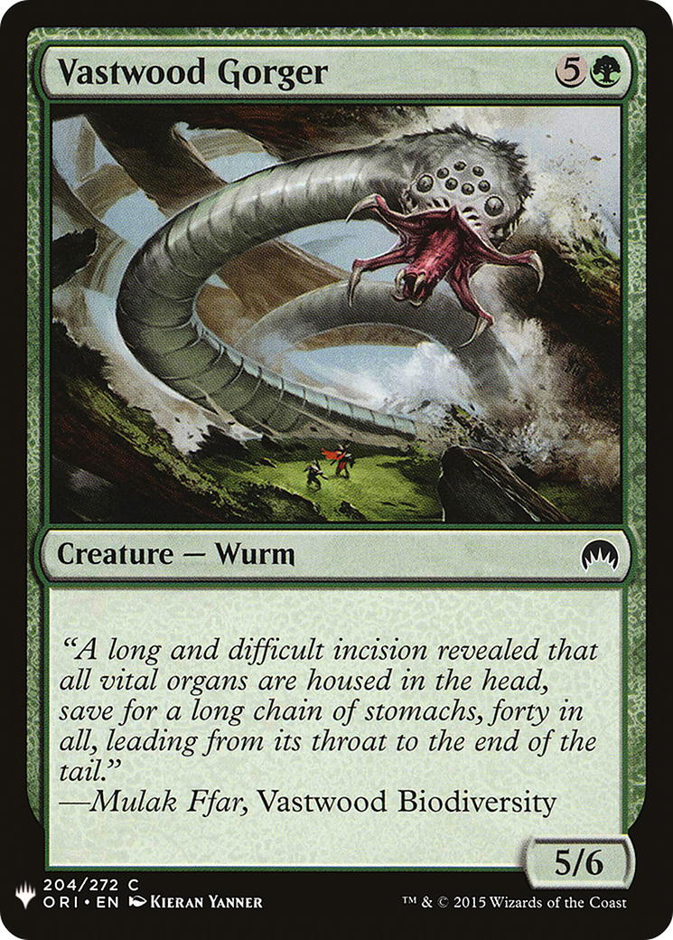 Vastwood Gorger (LIST-ORI-204) - The List-1