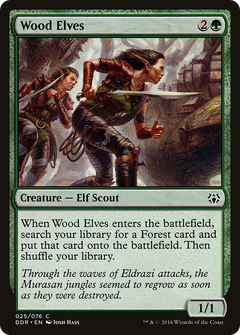 Wood Elves (DDR-025) - Duel Decks: Nissa vs. Ob Nixilis-1
