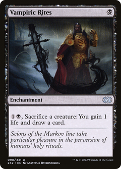 Vampiric Rites (2X2-098) - Double Masters 2022-1