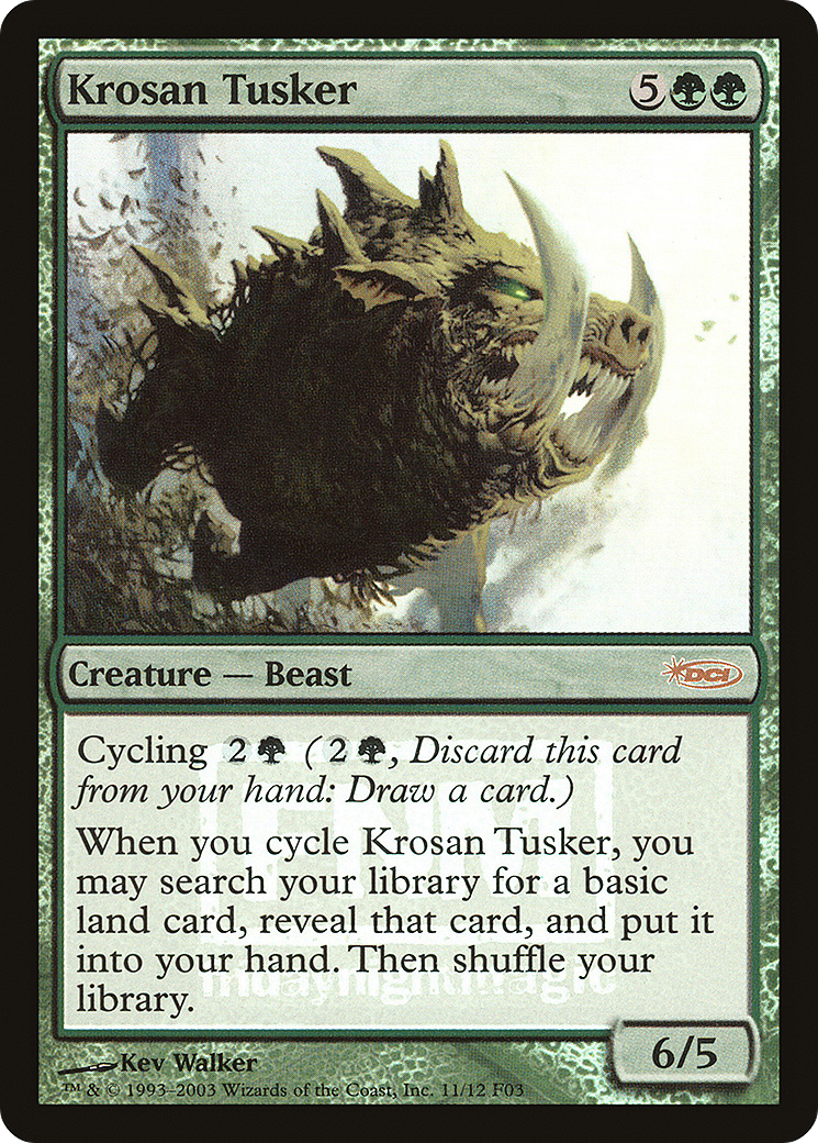 Krosan Tusker [Friday Night Magic 2003]-1