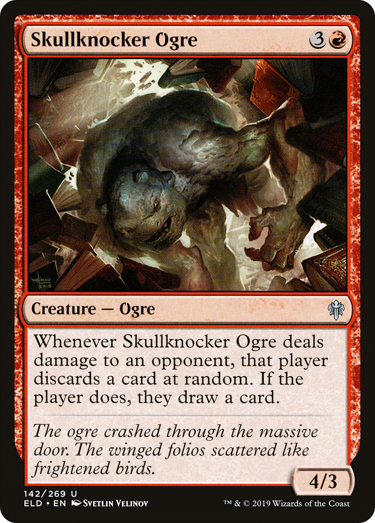 Skullknocker Ogre [Throne of Eldraine]-1
