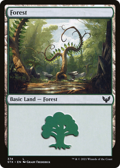 Forest (374) [Strixhaven: School of Mages]-1