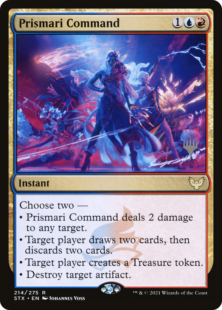 Prismari Command (Promo Pack) [Strixhaven: School of Mages Promos]-1