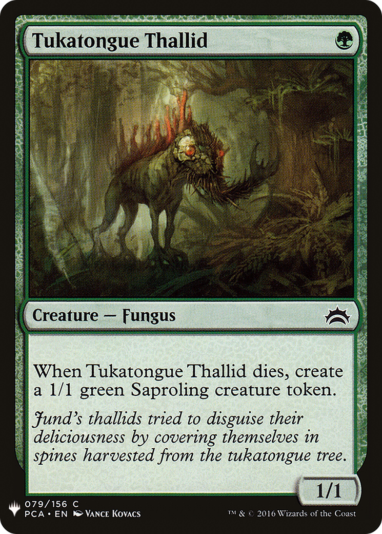 Tukatongue Thallid (LIST-PCA-79) - The List-1