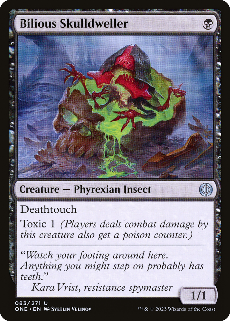 Bilious Skulldweller [Phyrexia: All Will Be One]-1