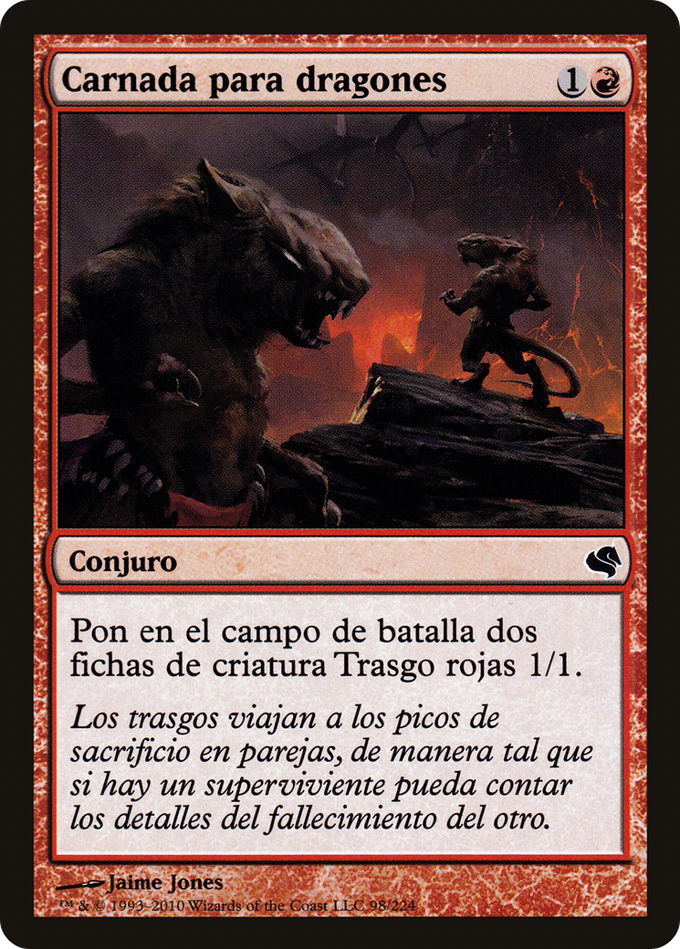 Dragon Fodder (Spanish) - "Carnada para dragones" (PS11-098) - Salvat 2011-1