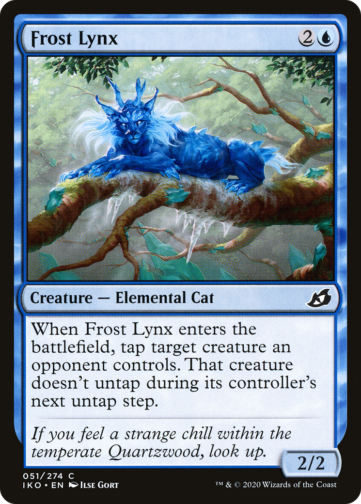 Frost Lynx [Ikoria: Lair of Behemoths]-1