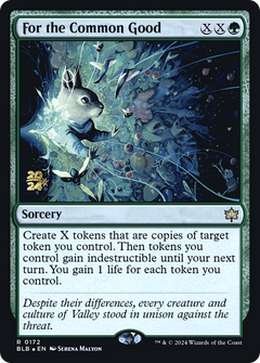For the Common Good [Bloomburrow Prerelease Promos]-1
