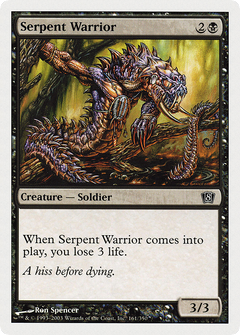 Serpent Warrior [Eighth Edition]-1