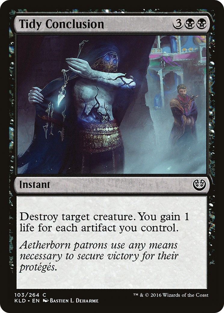 Tidy Conclusion (KLD-103) - Kaladesh-1