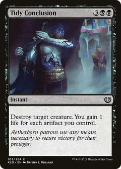 Tidy Conclusion (KLD-103) - Kaladesh Foil-1