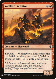 Valakut Predator (LIST-BFZ-160) - The List-1