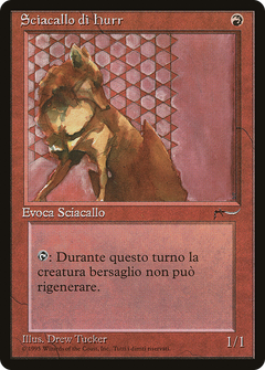 Hurr Jackal (Italian) - "Sciacallo di hurr" (REN-) - Rinascimento-1