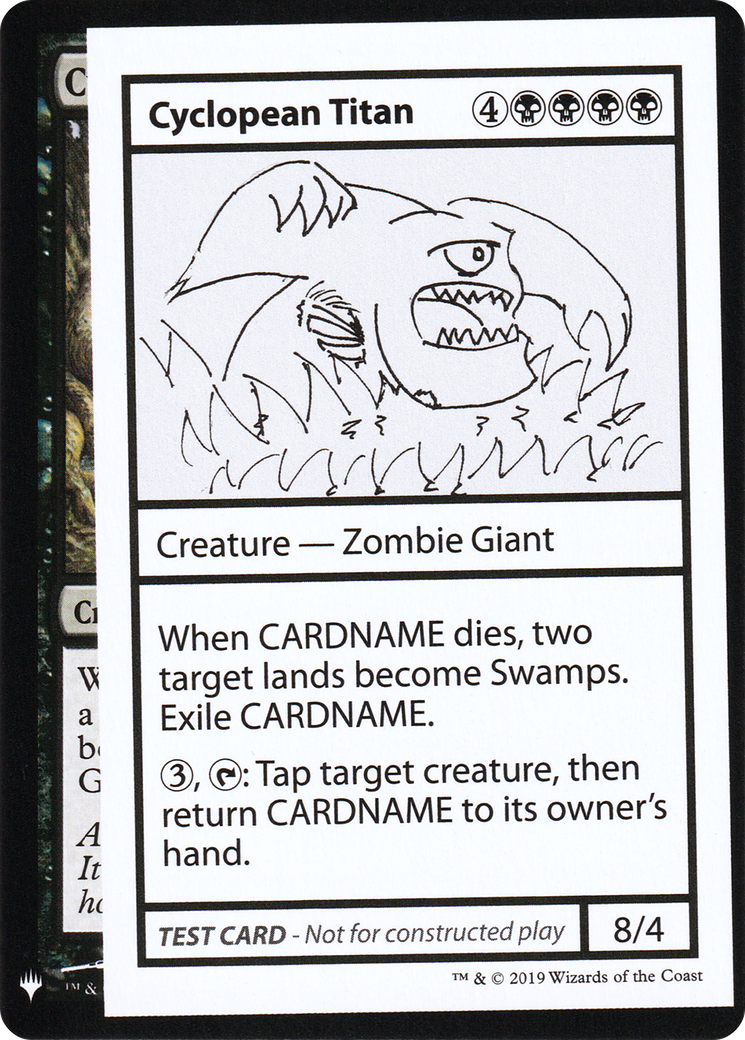 Cyclopean Titan [Mystery Booster Playtest Cards]-1