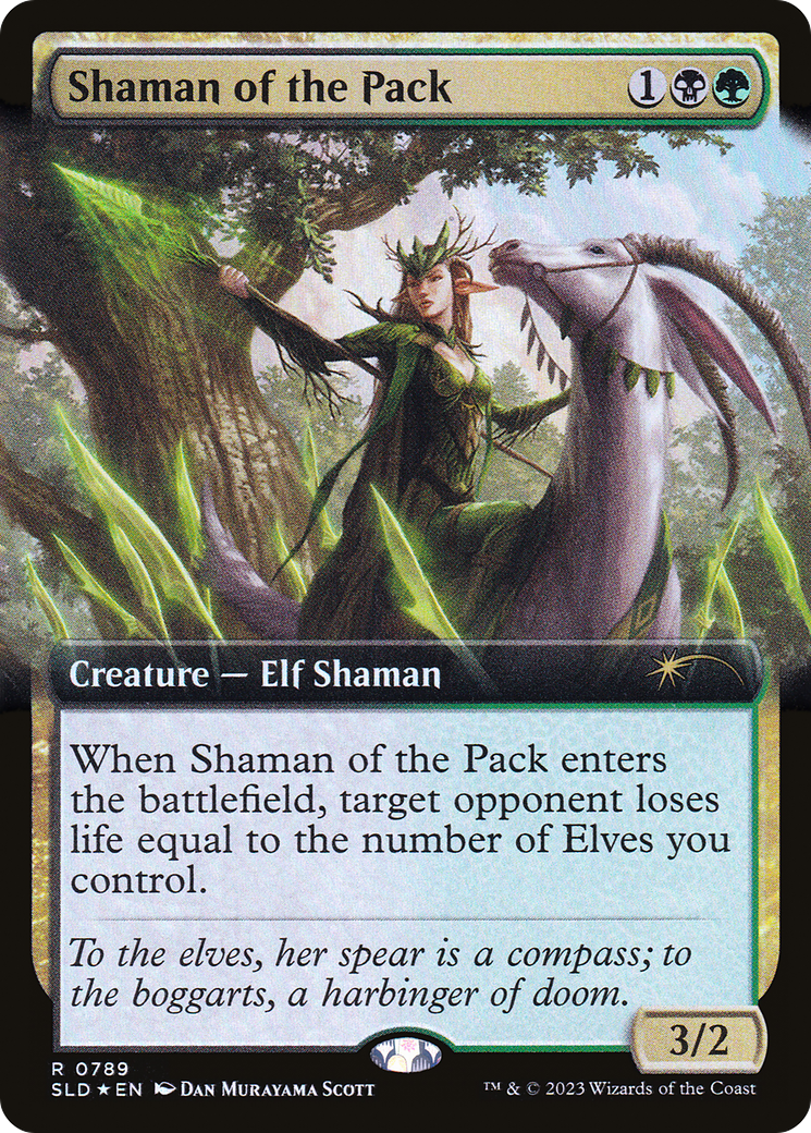 Shaman of the Pack (Extended Art) [Secret Lair Drop Series]-1