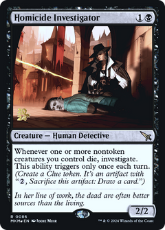 Homicide Investigator [Murders at Karlov Manor Prerelease Promos]-1