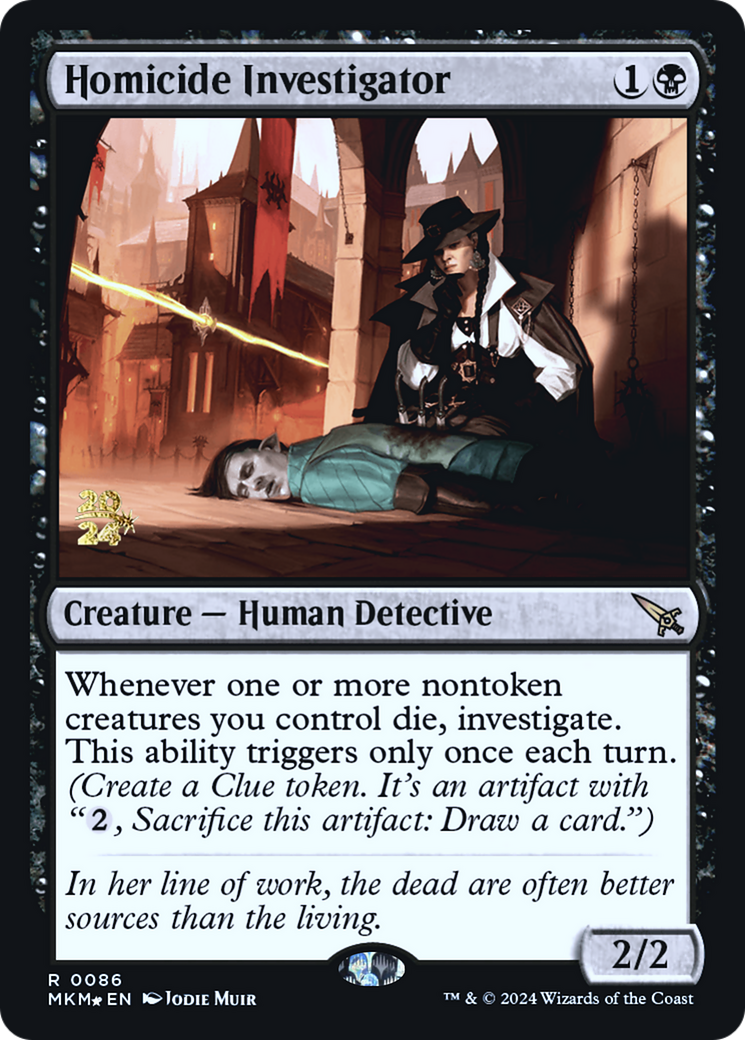 Homicide Investigator [Murders at Karlov Manor Prerelease Promos]-1