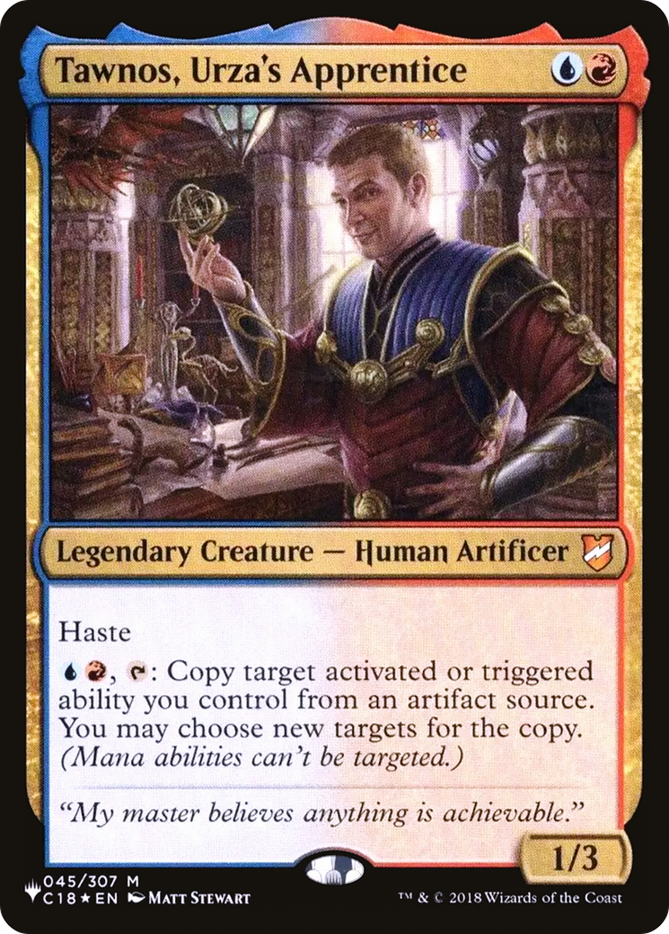 Tawnos, Urza's Apprentice [The List]-1