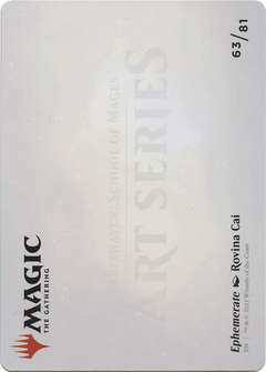 Ephemerate // Ephemerate (ASTX-063) - Strixhaven Art Series (Borderless) Foil-2