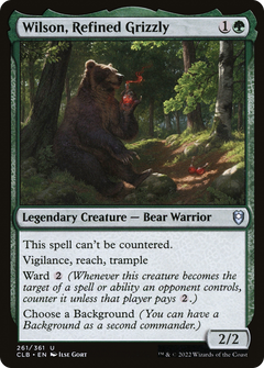 Wilson, Refined Grizzly (CLB-261) - Commander Legends: Battle for Baldur's Gate-1