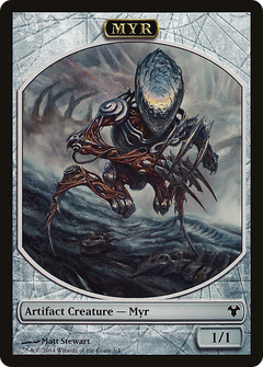 Myr // Spirit Double-Sided Token [Modern Event Deck 2014 Tokens]-5