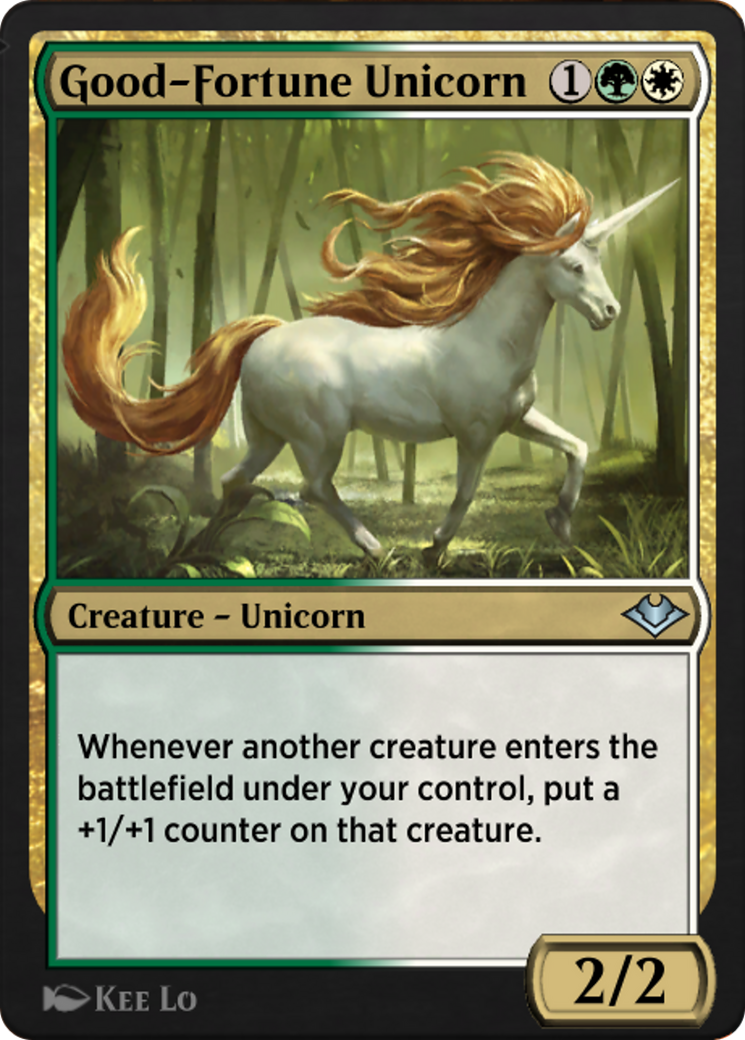Good-Fortune Unicorn (J21-694) - Jumpstart: Historic Horizons-1