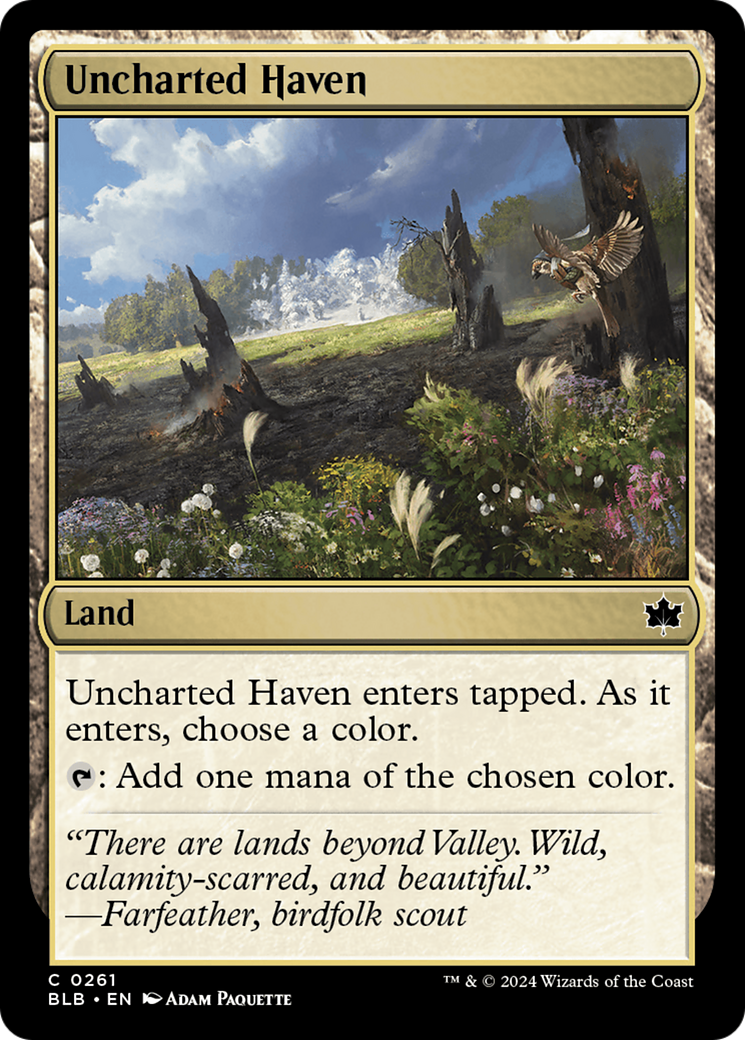 Uncharted Haven [Bloomburrow]-1